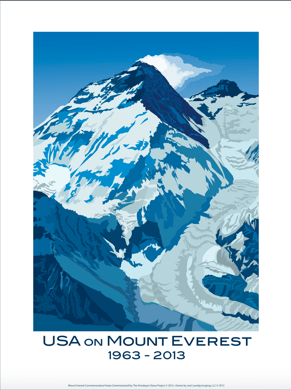 Эверест гора для постера